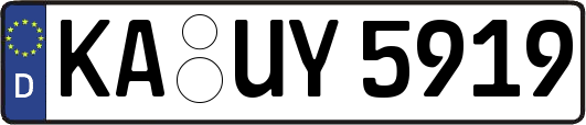 KA-UY5919