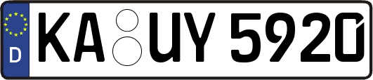 KA-UY5920