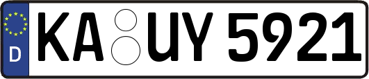 KA-UY5921