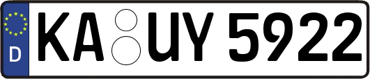 KA-UY5922