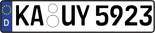 KA-UY5923