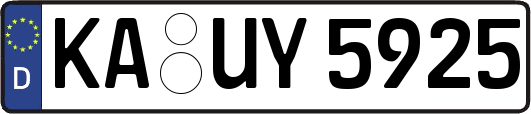 KA-UY5925