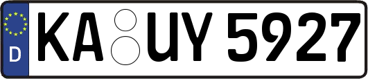 KA-UY5927
