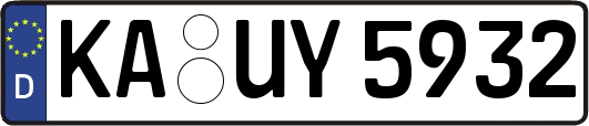 KA-UY5932