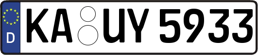 KA-UY5933