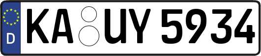KA-UY5934