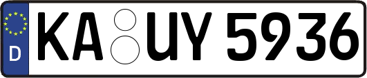 KA-UY5936
