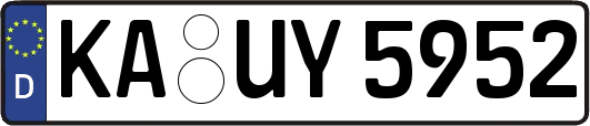 KA-UY5952