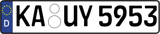 KA-UY5953