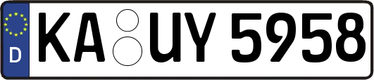 KA-UY5958