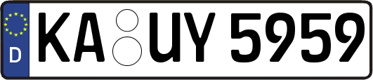 KA-UY5959
