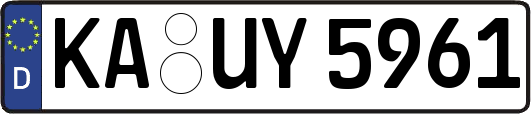 KA-UY5961