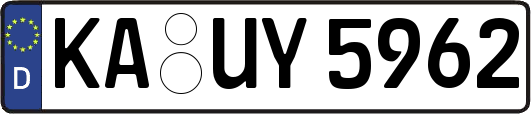 KA-UY5962