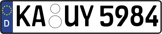 KA-UY5984