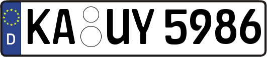 KA-UY5986