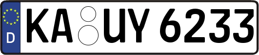 KA-UY6233
