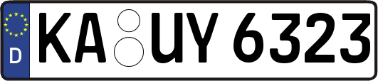 KA-UY6323