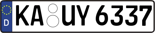 KA-UY6337