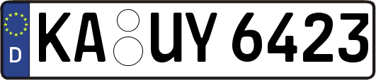 KA-UY6423