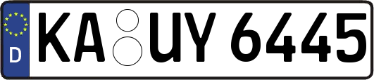 KA-UY6445