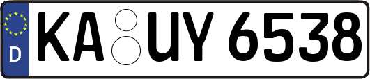 KA-UY6538
