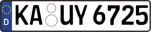 KA-UY6725