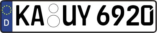 KA-UY6920