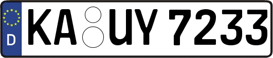KA-UY7233