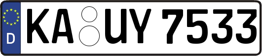 KA-UY7533