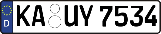 KA-UY7534