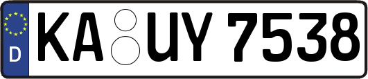 KA-UY7538