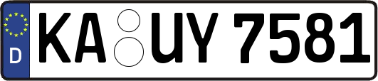 KA-UY7581