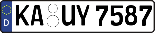 KA-UY7587