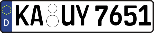 KA-UY7651