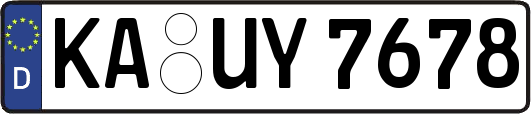 KA-UY7678