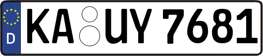 KA-UY7681