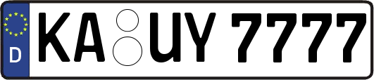KA-UY7777