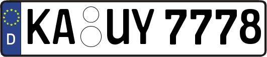 KA-UY7778