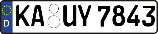KA-UY7843