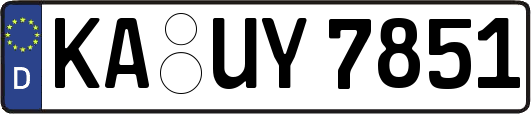 KA-UY7851