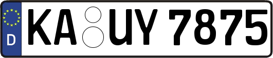 KA-UY7875