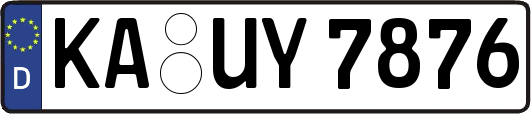 KA-UY7876