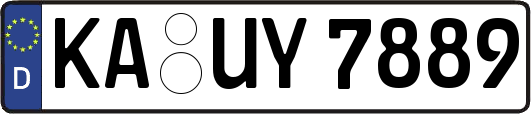 KA-UY7889