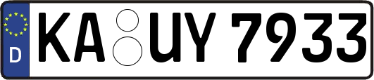 KA-UY7933