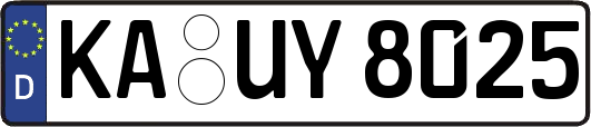 KA-UY8025