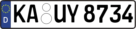 KA-UY8734