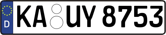 KA-UY8753