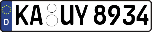 KA-UY8934