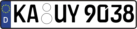 KA-UY9038
