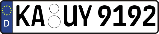 KA-UY9192